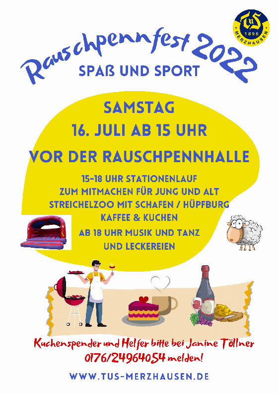 Rauschpennfest 2022 - 16.07. ab 15 Uhr
