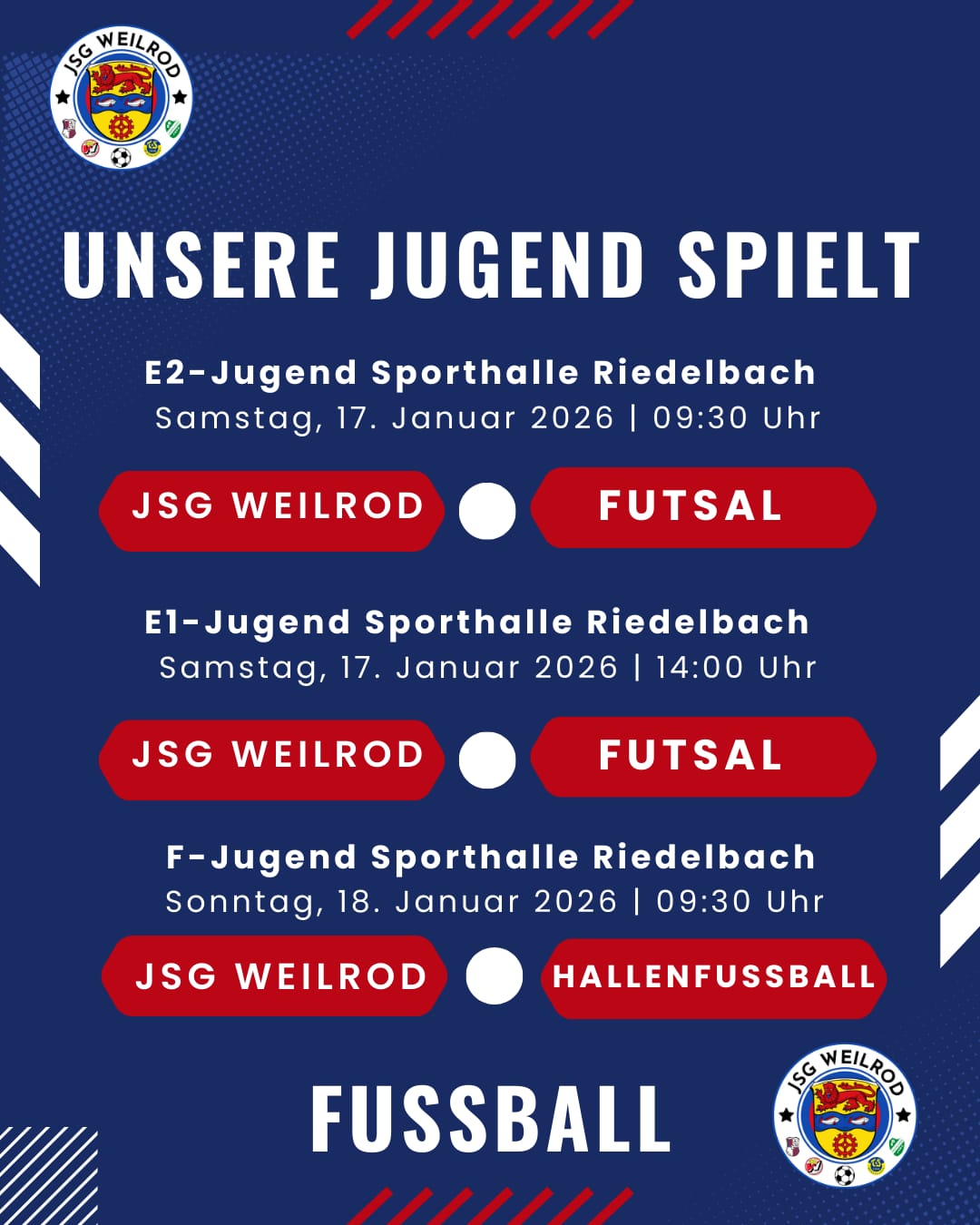 Abteilung Fußball Sporthalle Riedelbach