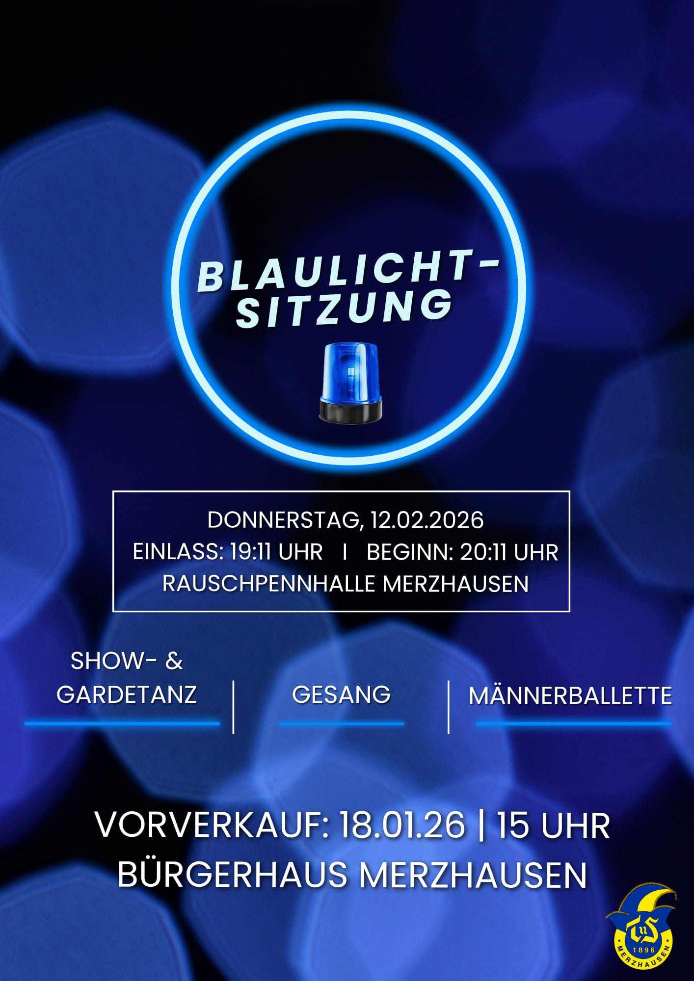 TuS Merzhausen Fasching Kartenvorverkauf