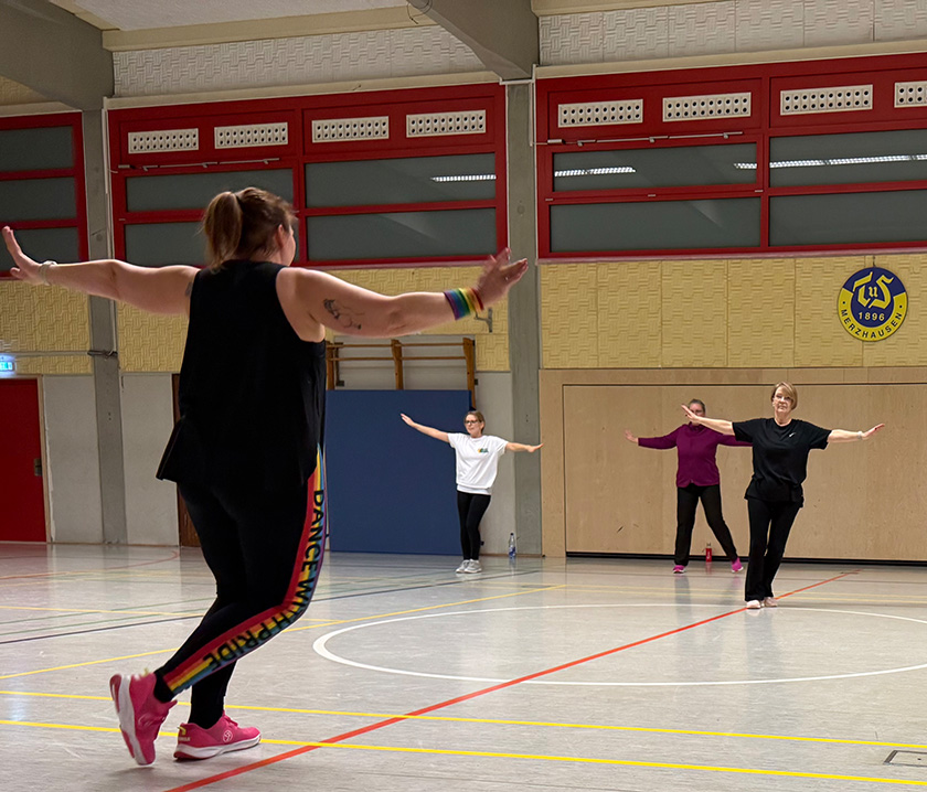 Zumba-Tanzfitness für alle Altersgruppen